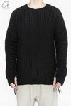 BORIS BIDJAN Saberi sweater aW22 KN7.1 VAR1 black